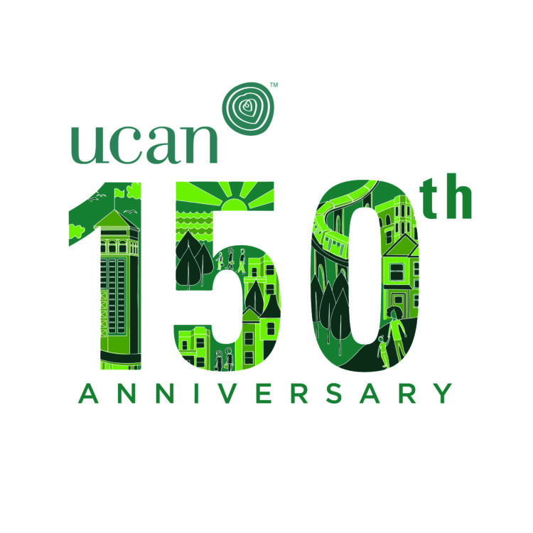 UCAN-150-Anniversary-Logo-Design-AE-Marketing-Group